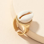 Shell Open Ring