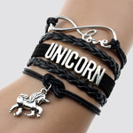 Unicorn Decor Layered Bracelet