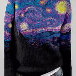 Margovil O Neck Long Sleeves Graphic Casual Sweater(in 3 Patterns)
