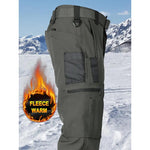 KZZ Men's Olive Green Tactical Joggers with Multi-Pockets