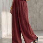 Wanda™ | Cross Front Wide Leg Jumpsuit