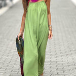 Green Strappy Sleeveless Jumpsuit