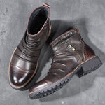 Marcus Bailey | Leather High-Top Boots For Men