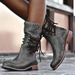 Wren | Studded Leather Boots