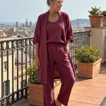 Yael™ | Three Piece Relaxed Top Pant Set