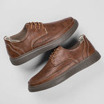 Men's Textured Derby Shoes | Refined Smart-Casual Fit