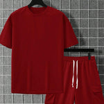 KZZ Summer T-shirt, cargo shorts, tracksuit for men