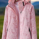 Leire | Leaf Print Windbreaker