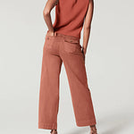 Stretch High Waist Casual High Waist Tummy Control Straight Pants