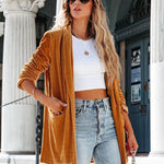 Lightweight Jacket Long Sleeve Jacket Coat Pullover With Pockets