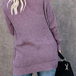 Oversized Knitted Sweater Cardigan