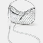 WOVEN EFFECT HANDBAG