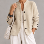 Penelope | Elegant button cozy cardigan