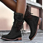 Wren | Studded Leather Boots