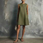 Margot | Linen Mini Dress