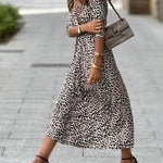 Leopard Patterned Dress