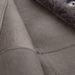 Sheepskin Reversible Hooded Long Coat