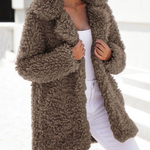 Oversized Fleece Teddy Jacket