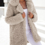 Oversized Fleece Teddy Jacket