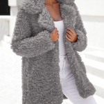 Oversized Fleece Teddy Jacket