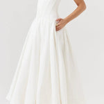 Milady strapless Midi Dress