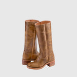 Brigida | LEATHER KNEE-HIGH BOOTS