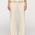 High Waist Solid Bell Bottom Pants