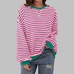Lesley | The Striped Sweatshirt