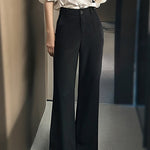 Margovil High Waist Bell Bottom Suit Pants