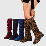 Petra | Leopard Mid-Calf Boots