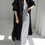 Shirt Dress Lightweight Button Maxi Dress