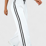 Alanys Side-Detail Flared Sport Pants