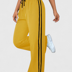 Alanys Side-Detail Flared Sport Pants