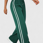 Alanys Side-Detail Flared Sport Pants