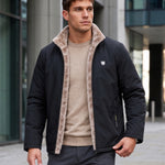 KZZ Men's long-sleeved thermal jacket