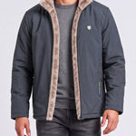 KZZ Men's long-sleeved thermal jacket