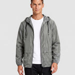 KZZ Men's Lightweight Hooded Outdoor Jacket