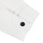 KZZ Men's Classic Solid-Color Collared Long-Sleeve Shirt with Dropped Shoulders