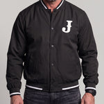 KZZ Men's Printed Button-Front Jacket