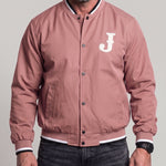 KZZ Men's Printed Button-Front Jacket