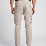 KZZ Men's solid-color cargo pants