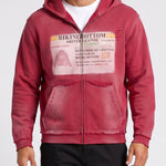 KZZ Men's Thick Universal Zipper Hoodie