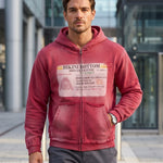 KZZ Men's Thick Universal Zipper Hoodie