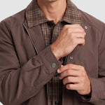 KZZ Men's Vintage Plaid Jacket