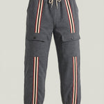 KZZ Men's Thickened Fleece-Lined Joggers