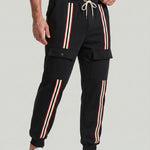 KZZ Men's Thickened Fleece-Lined Joggers