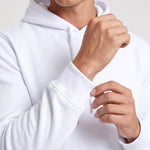 KZZ Men's Printed Drop-Shoulder Hoodie
