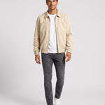 KZZ Loose-fit casual long-sleeve collared zip-up jacket