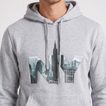 KZZ Men's Letter-Print Hoodie and Joggers