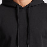KZZ Men's Printed Fleece-Lined Hoodie with Drop Shoulders
